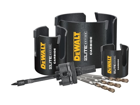 DEWALT ELITE SERIES Multi Material Hole Saw Kit 7pc (DAH47MMSET)