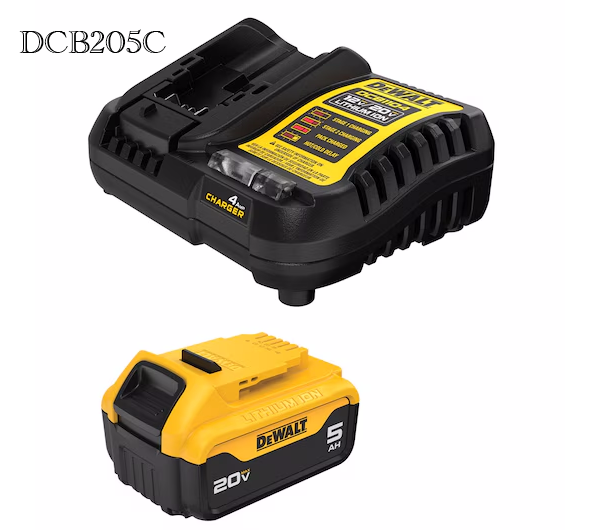 DEWALT DCB205C 20V MAX 5AH BATTERY STARTER KIT