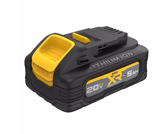 DEWALT DCBP520G 20V MAX* DEWALT POWERSTACK™ Oil-Resistant 5 Ah Battery