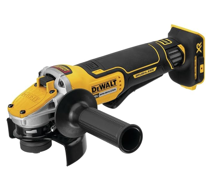 DEWALT DCG415B 20V MAX* XR® 4-1/2 - 5 in. Brushless Cordless Small Angle Grinder with Power Detect™ Tool Technology (Tool Only)