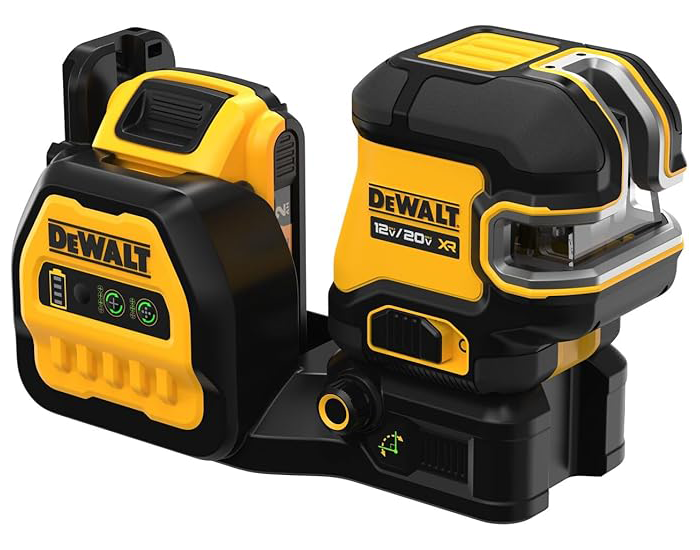 Dewalt DCLE34520GB 20V MAX* Cordless 5-Spot Green Line Laser (Tool Only)