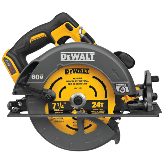 Dewalt DCS578B FLEXVOLT® 60V MAX* Brushless 7-1/4 in. Cordless Circular Saw with Brake (Tool Only)