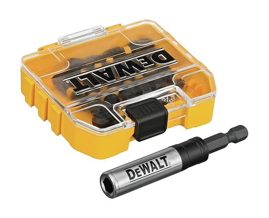 DEWALT FlexTorq Impact Driver Bit Set, Phillips, 1/4-Inch x 1-Inch, 15-Piece (DWA3HLD1PH2-15)