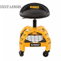 DEWALT DXSTAH025 Adjustable Shop Stool with Casters