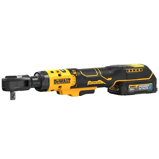 Dewalt DCF512GE1 ATOMIC™ 20V MAX* Brushless Cordless 1/2" Ratchet With DEWALT POWERSTACK