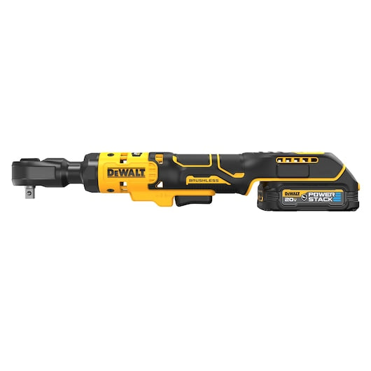 Dewalt DCF512GE1 ATOMIC™ 20V MAX* Brushless Cordless 1/2" Ratchet With DEWALT POWERSTACK