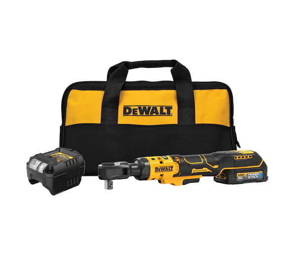 Dewalt DCF512GE1 ATOMIC™ 20V MAX* Brushless Cordless 1/2" Ratchet With DEWALT POWERSTACK