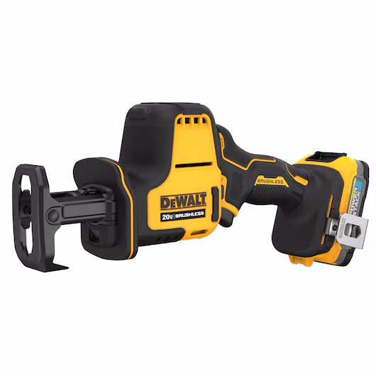 DEWALT DCS369E1 ATOMIC™ 20V MAX* Cordless One-Handed Reciprocating Saw Kit with DEWALT POWERSTACK™