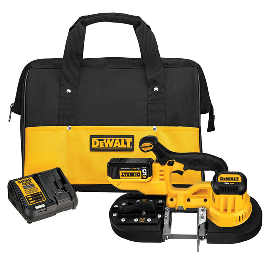 DEWALT DCS371P1 20V MAX Portable Band Saw Kit, Cordless